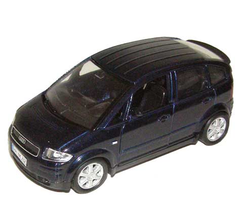 Auto 1:34 Welly Audi A2 zelené Auto 1:34 Welly Audi A2 zelené