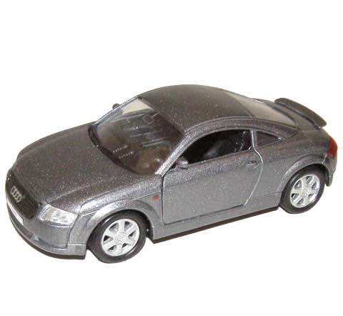 Auto 1:34 Welly Audi TT šedé Auto 1:34 Welly Audi TT šedé