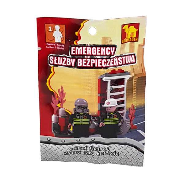 Figúrka ku stavebnici séria bezpečnosť Figúrka ku stavebnici séria bezpečnosť