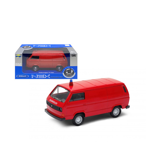 Welly VW T3 VAN FEUERWEHR 1:34 Welly VW T3 VAN FEUERWEHR 1:34
