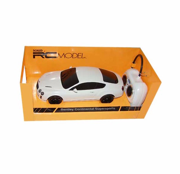Auto RC 1:24 Welly BENTLEY Continent. supersport biely Auto RC 1:24 Welly BENTLEY Continent. supersport biely