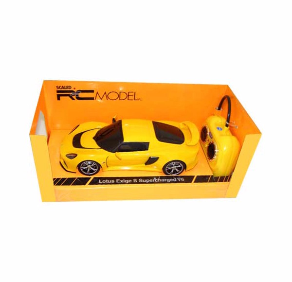 Auto RC 1:24 Welly Lotus Exide S S V6 žltý Auto RC 1:24 Welly Lotus Exide S S V6 žltý