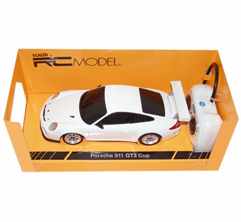 Auto RC 1:24 Welly Porsche 911GT3 Cup biele Auto RC 1:24 Welly Porsche 911GT3 Cup biele