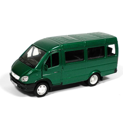 Auto 1:34 Welly GAZ 2705 zelený Auto 1:34 Welly GAZ 2705 zelený