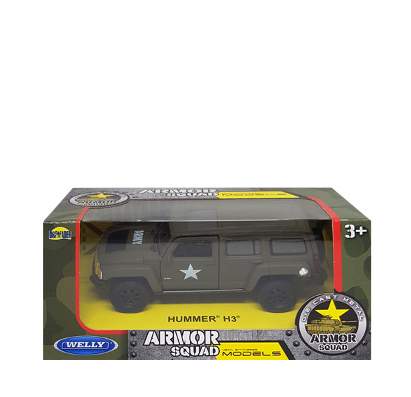 Auto Welly Hummer H3 Action Force