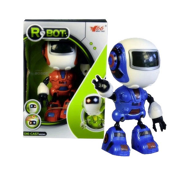 Robot V66 kovový so zvukom Robot V66 kovový so zvukom