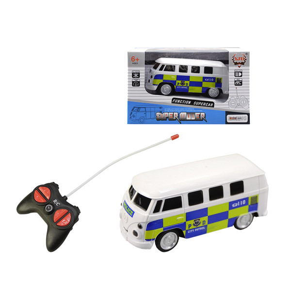 Auto VW bus RC policajný Auto VW bus RC policajný