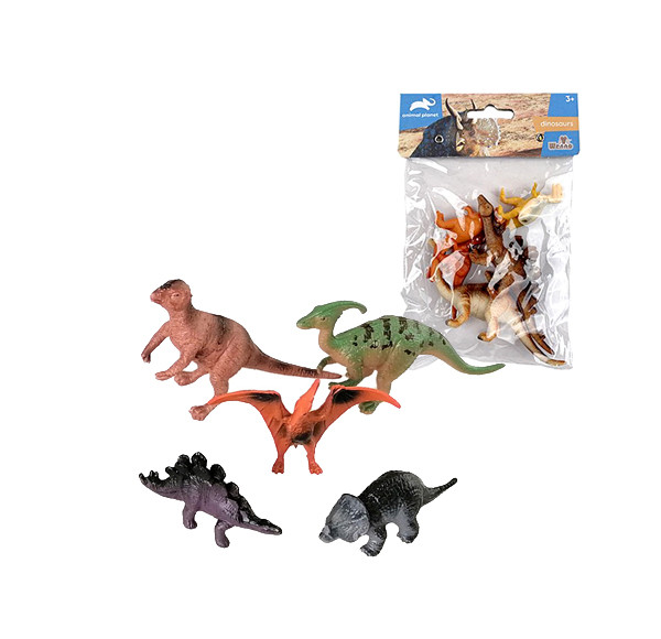 Zvieratá dinosauri 5ks v sáčku