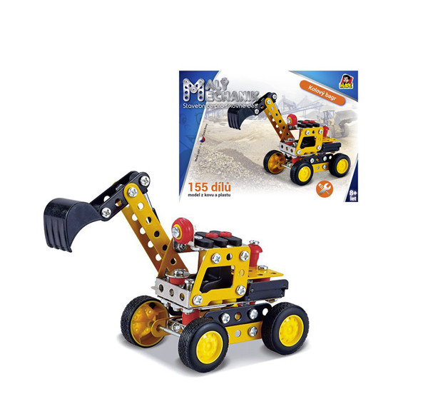 Stavebnica Malý mechanik Bager 155 Stavebnica Malý mechanik Bager 155