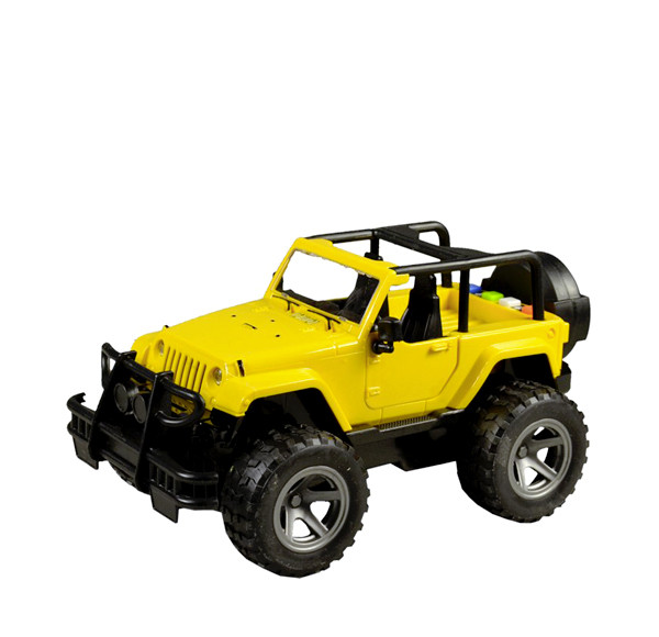 Auto jeep so zvukom na zotrvačník Auto jeep so zvukom na zotrvačník