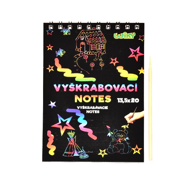 Vyškrabovací notes A5 Vyškrabovací notes A5
