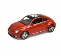 Auto 1:34 Welly VW The Beetle biely