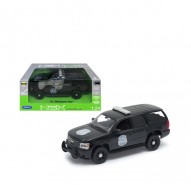 Auto 1:24 Welly 2008 Chevrolet Tahoe Police