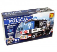 Stavebnica Police Auto pre vza 58 dielov