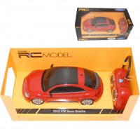 Auto RC 1:24 Welly 2012VW New Beetle erven