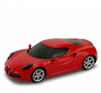 Auto RC 1:24 Welly Alfa Romeo 4C červená