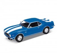 Auto 1:24 Welly 68 Chevrolet Camaro Z28 modr