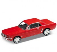 Auto 1:24, Welly FORD MUSTANG 1964 coupe ierny