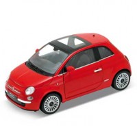 Auto 1:24 Welly FIAT 500 2007 erven