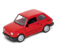 Auto 1:21 Welly FIAT126p biely