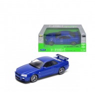 Auto 1:24 Welly Nissan Skyline GT-R(R34)