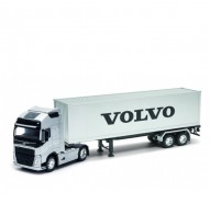 Auto 1:32 Welly VOLVO FH strieborn