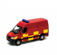 Welly MB Sprinter Fire 1:34