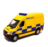 Auto 1:34 Welly MB Sprinter Ambulancia