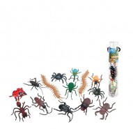 Zvieratká  hmyz  v tube 14ks 4-12cm