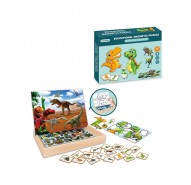 Puzzle magnetické Dinosaury