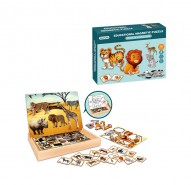 Puzzle magnetick ZOO