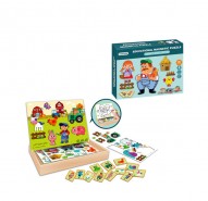 Puzzle magnetick Vikend na farme