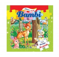 Knižka Bambi s puzzlami