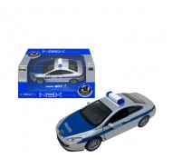 Welly Peugeot 407 coup POLIZEI 1:34