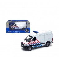 Welly MB Sprinter Panel Van Politie 1:34